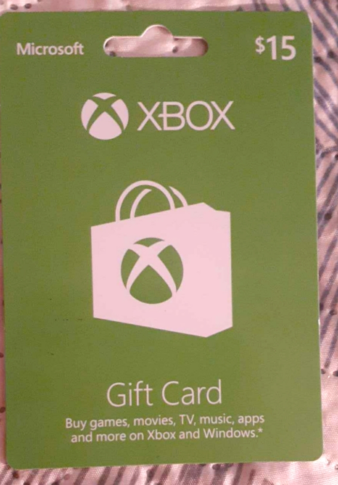Xbox gaming card
